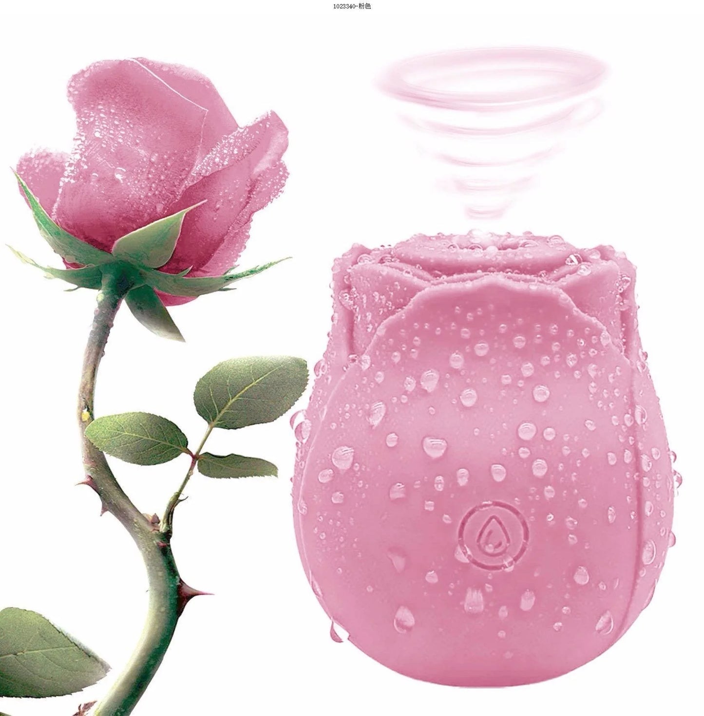 Adorable Little Rose Clitoral Sucking Vibrator | 7 Sucking Frequencies, Rechargeable & Soft Silicone for Ultimate Pleasure - Blvck Lux