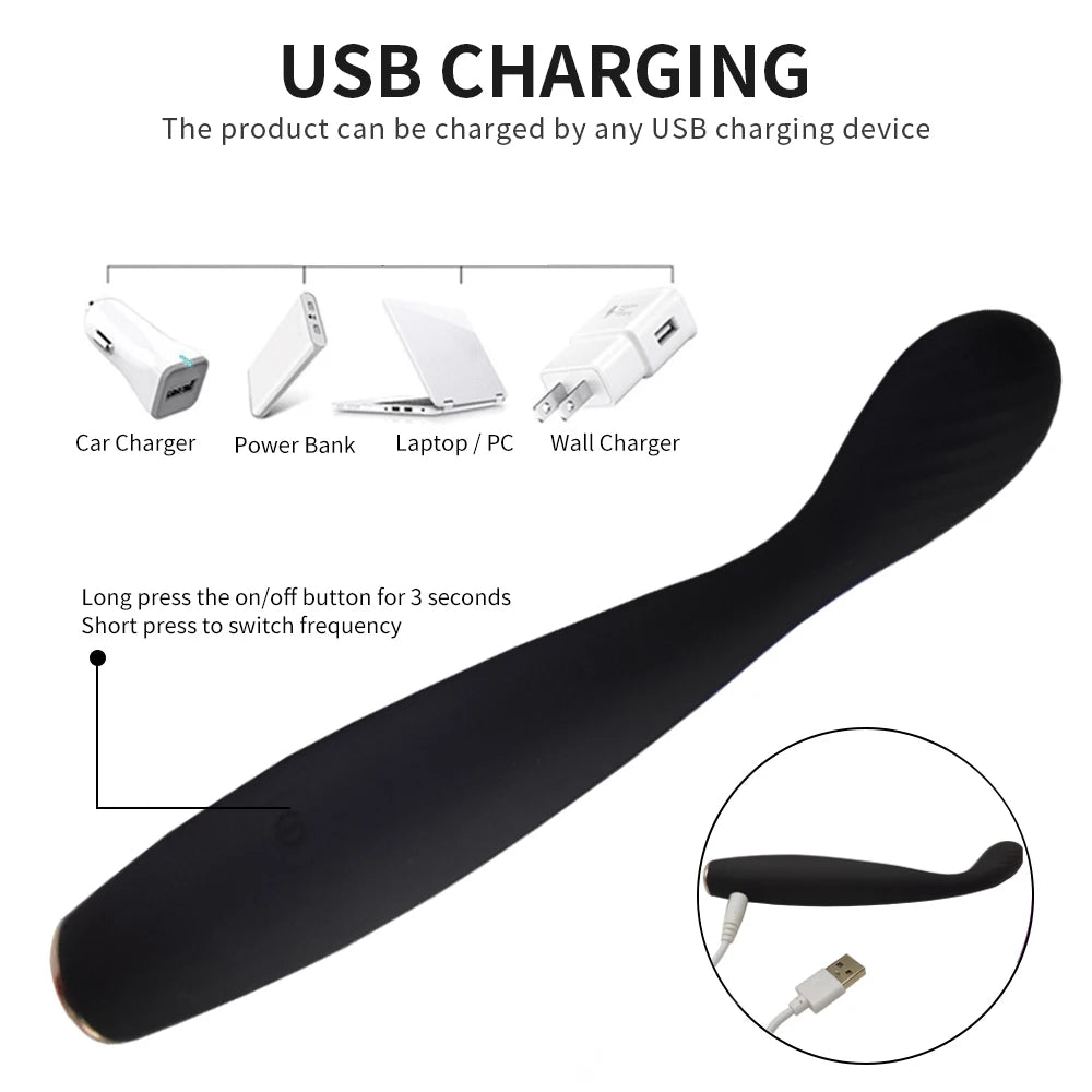 1pc Beginner G-Spot Vibrator Dildo for Women Quikcly to Orgasm Nipple Clitoris Stimulator Vagina Massager SexToy for Adult women - Blvck Lux