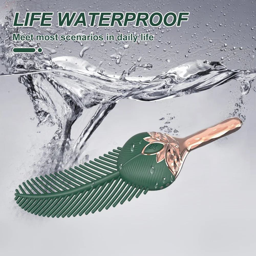 Luxurious Feather Touch Vibrator – 10 Intense Vibration Modes | Waterproof & Rechargeable - Blvck Lux