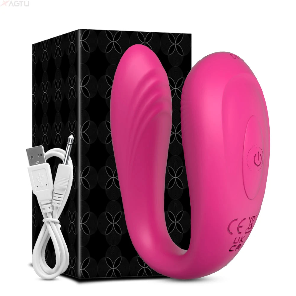 Remote Control Wearable Couple Vibrator – Dual Stimulation G-Spot & Clitoral Massager for Women - Blvck Lux
