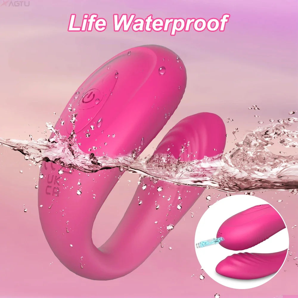 Remote Control Wearable Couple Vibrator – Dual Stimulation G-Spot & Clitoral Massager for Women - Blvck Lux