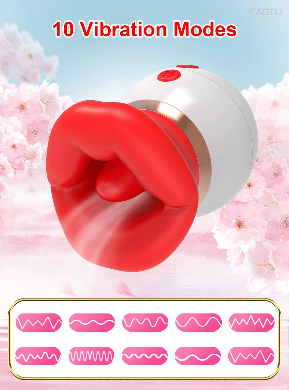 Ultimate Rose Clitoral Stimulator – Lick, Suck & Vibrate - Blvck Lux