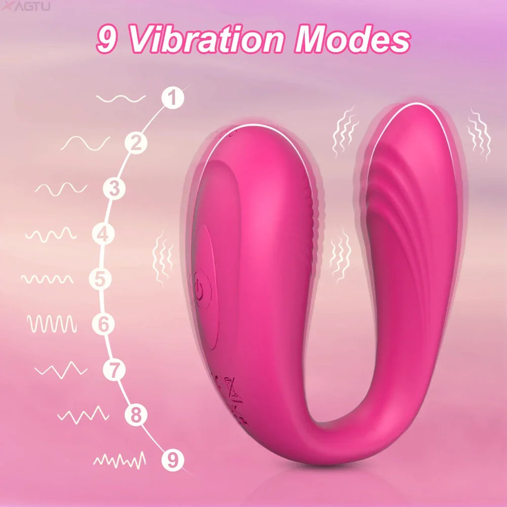 Remote Control Wearable Couple Vibrator – Dual Stimulation G-Spot & Clitoral Massager for Women - Blvck Lux