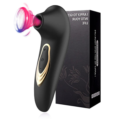 Clitoral Sucking Vibrator – 5 Modes Vacuum Suction &amp; Nipple Stimulator | Waterproof & Rechargeable - Blvck Lux