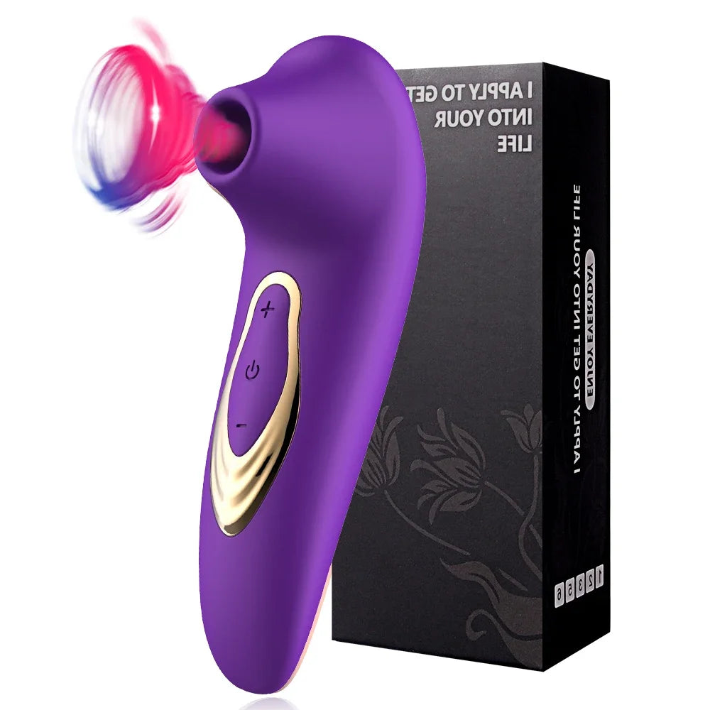 Clitoral Sucking Vibrator – 5 Modes Vacuum Suction &amp; Nipple Stimulator | Waterproof & Rechargeable - Blvck Lux