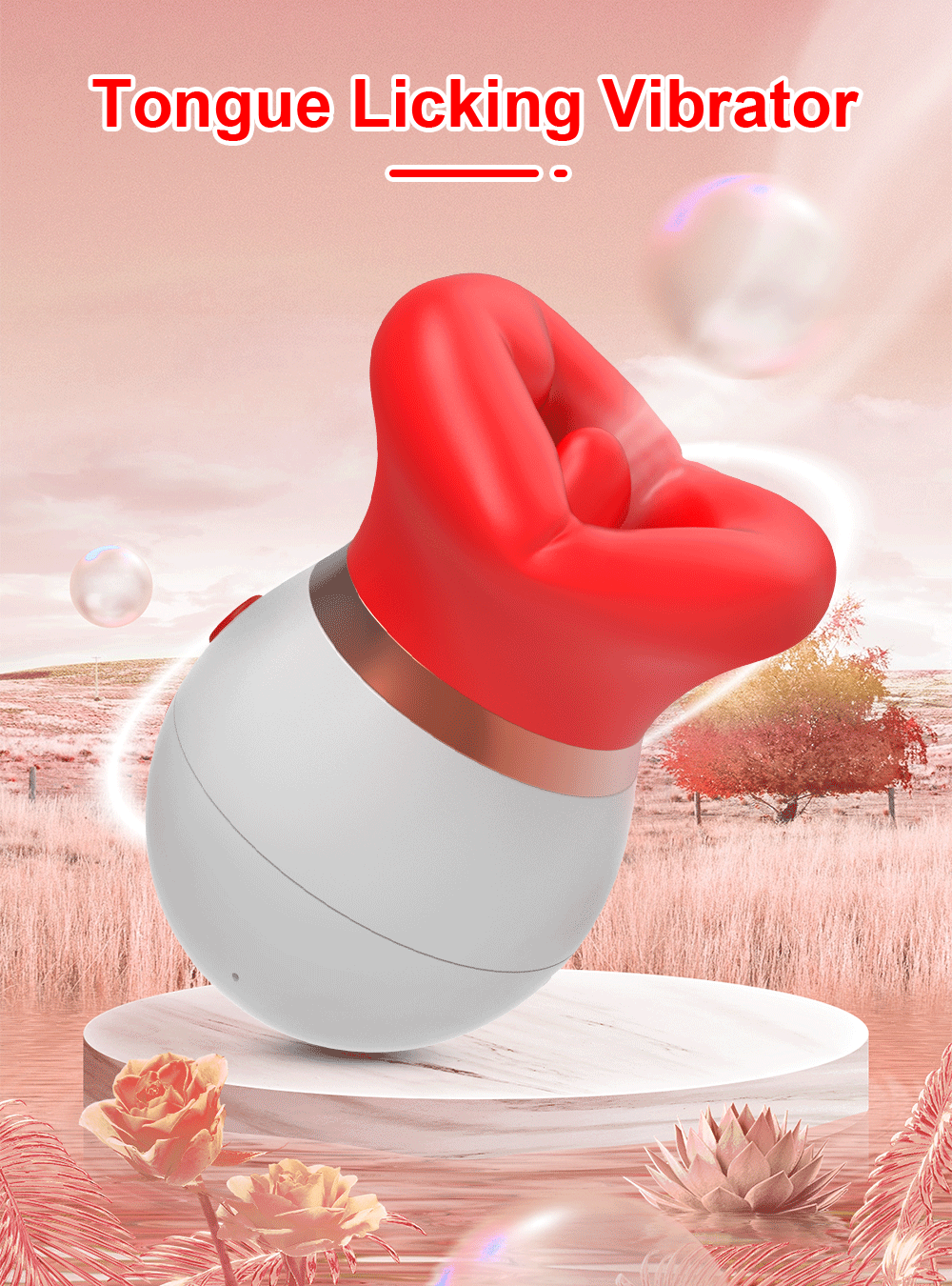 Ultimate Rose Clitoral Stimulator – Lick, Suck & Vibrate - Blvck Lux