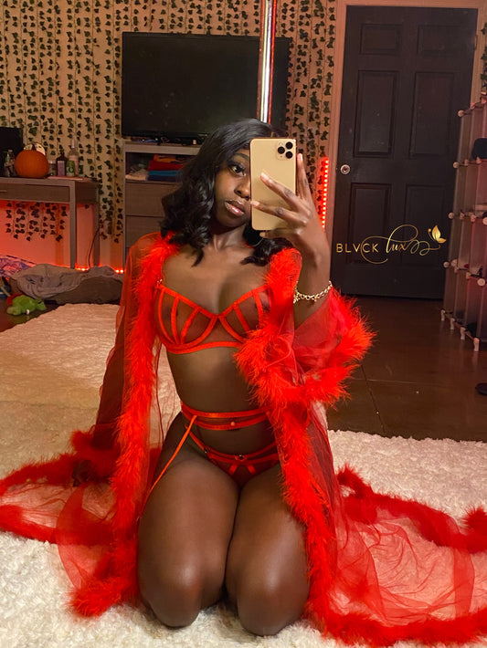 Bad & Bougie Robe - Blvck Lux