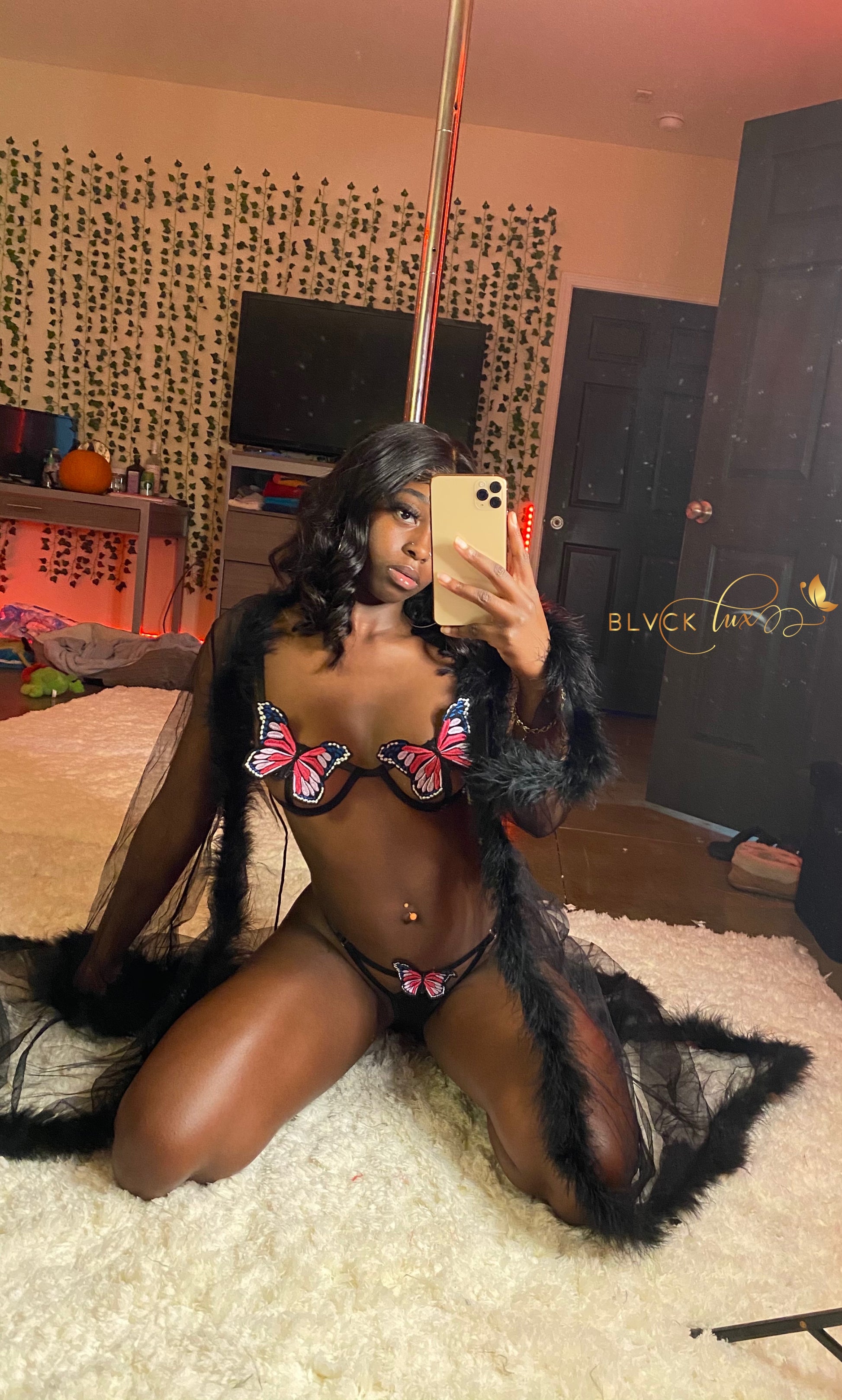 Black Widow Robe - Blvck Lux